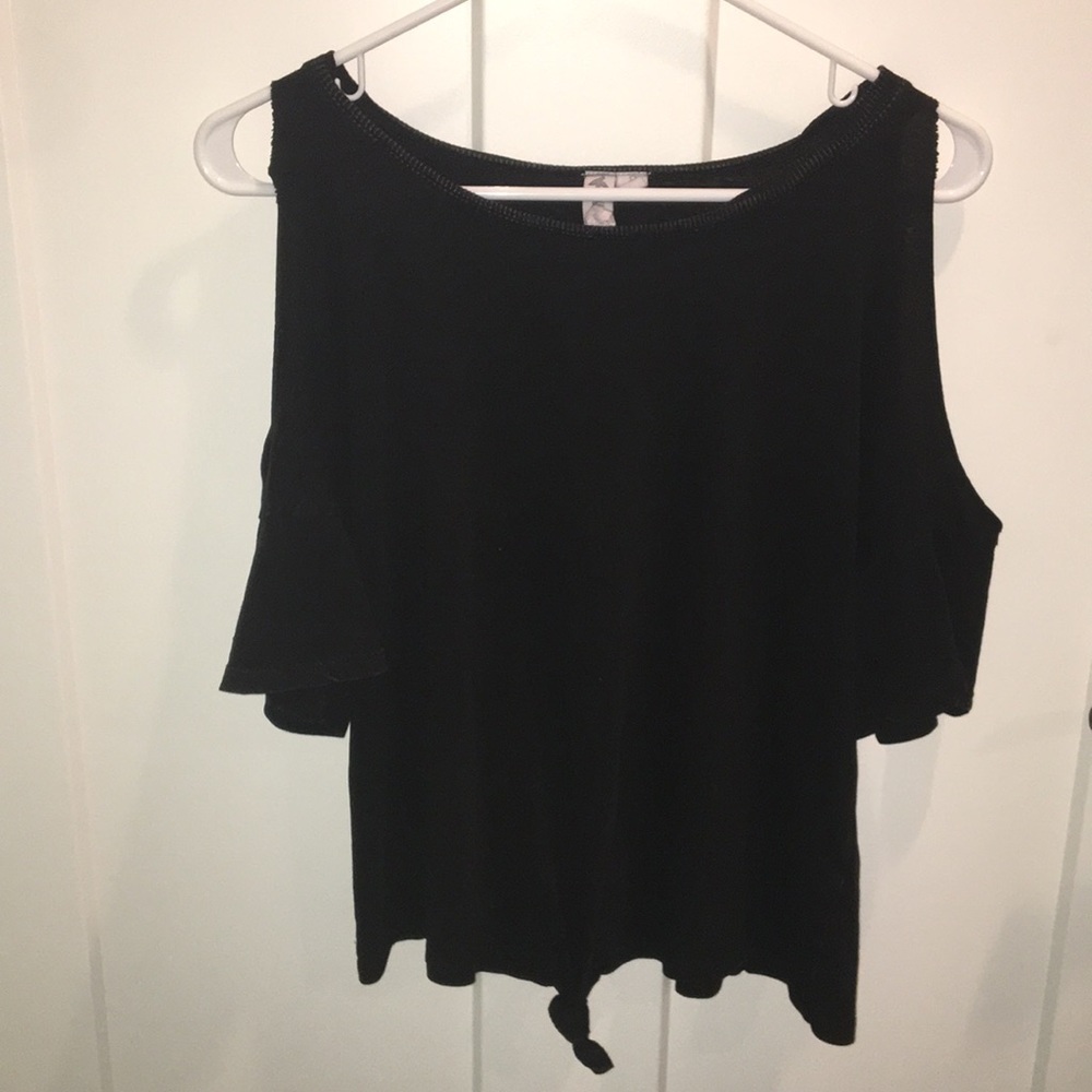 Cut out shoulder top